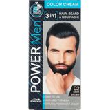 Joanna Power Men - Haarkleuring - Dark Brown - Permanente Formule