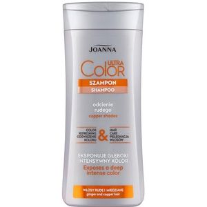 Joanna - Ultra Color Shampoo For Red And Copper Hair 200Ml