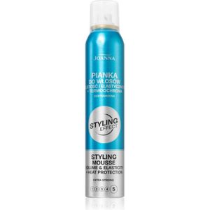 JOANNA Styling Effect Schuimveriger 150 ml – haarschuim voor volume en elasticiteit – beschermt tegen hitte en uitdroging – flexibele grip zonder te plakken en te verzwaren