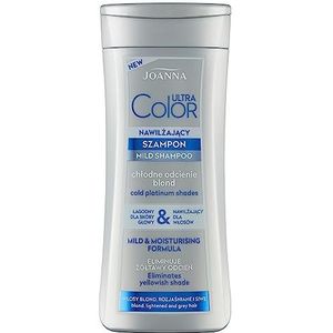 Joanna Ultra Color Paarse Shampoo neutraliseert gele Tinten 200 ml