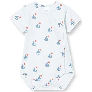 Pinokio Babyjongens bodysuit met korte mouwen, Blue Sailboats Sailor, 92 cm