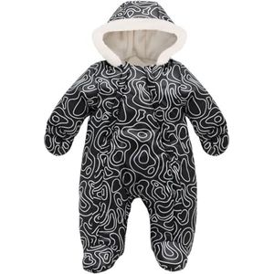 Pinokio Winteroverall, 100% polyester, zwart, uniseks, maat 56-86 (62)