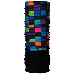 VIKING Multifunctionele doek sjaal slang Polartec 1166, meerkleurige print