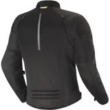 SHIMA - Jet Waterproof - Textiele Motorjas - Zwart