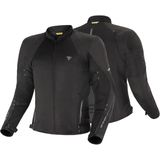 SHIMA - Jet Waterproof - Textiele Motorjas - Zwart