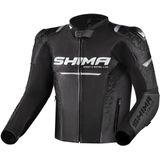SHIMA - STR 2.0 - Leren Motorjas - Zwart