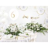 Tafelkleed - Wit - Vlekbestendig Materiaal - 180x300 cm