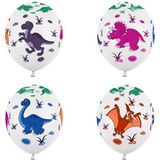 Dinosaurier Ballons Bunt 30cm 6Stk