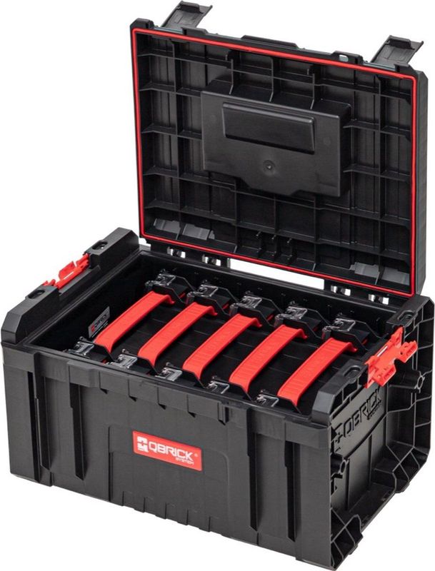 QBRICK gereedschapskist met uitneembare organizers System PRO TOOLBOX + 5x TWO ORGANIZER MULTI
