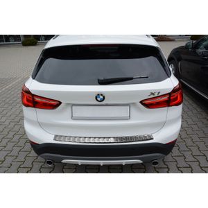 Avisa RVS Achterbumperprotector passend voor BMW X1 F48 2015- 'Ribs'