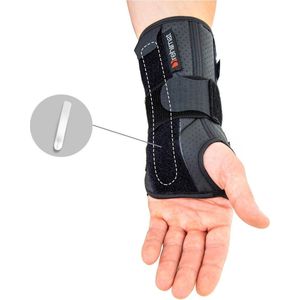 Reh4Classic - Polsbrace met uitneembare spalk - Maat (polsomtrek): S: 13 - 15 cm