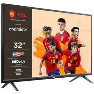 TCL 32S5209 led Smart TV, formaat: 80 cm (32""). HD, Android TV, HDR, Micro Dimming, Dolby Audio, Google Assistant, Chromecast en Google Home.