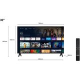 TCL 32S5400AF (32", LED, Volledige HD, 2023), TV, Zilver