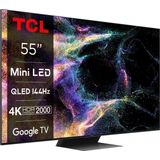 TCL 55C843 - 55 inch - 4K QD-MiniLED - 2023