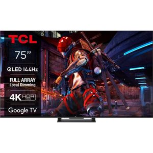 TCL 75C743 - 75 inch - 4K QLED - 2023