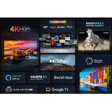 TCL P75 65P755 tv 165,1 cm (65") 4K Ultra HD Smart TV Wifi Titanium
