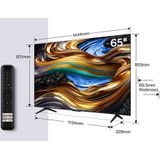 TCL P75 65P755 tv 165,1 cm (65") 4K Ultra HD Smart TV Wifi Titanium
