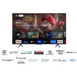 Tcl - 50C655 - Qled Smart 4K - Zwart - 50 Inch