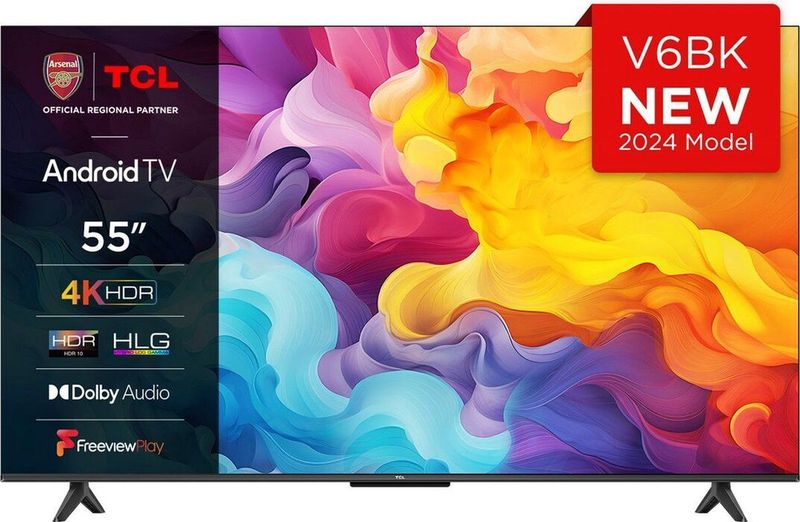 Smart TV TCL 55V6B 4K Ultra HD 55" LED HDR HDR10 Direct LED
