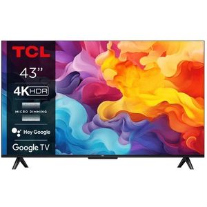 TCL V6B 43V6B Televisie 1 (43) 4K Ultra HD Smart TV Wifi Zwart