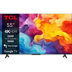 TCL P655 55P655 tv 1 (55") 4K Ultra HD Smart TV Wifi Zwart