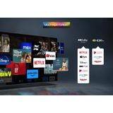 TCL C69 55C69B tv 139,7 cm (55") 4K Ultra HD Smart TV Wifi Titanium 450 cd/m²