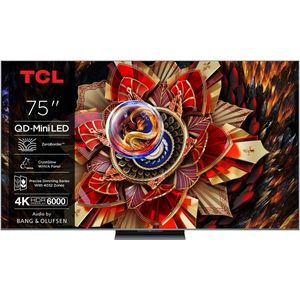 TCL - C9K - 75 Inch - 4K MiniLED - ZeroBorder Design - QLED Technologie