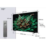 Tcl - 115C7K QD-Mini LED - Google TV - 115 Inch - QLED