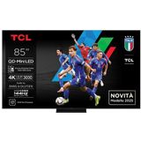 Tcl - 85C7K QD-Mini LED - Google TV - 85 Inch - Zwart