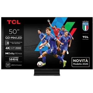 Tcl - 50C7K - QD-Mini LED - 50 Inch - Google TV