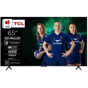 TCL - 65C6K - 65 inch 4K UHD TV - Zwart - LCD - HDR-technologie