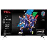 TCL - 75C6Ks - QD-MiniLED TV - 75 Inch - Hoog Contrast - Google TV