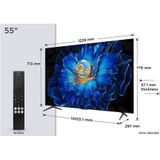 TCL - C6KS - LED-TV - Metallic - QD-Mini LED - 4K Ultra HD