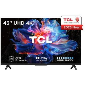 TCL V6C 43V6C tv 109,2 cm (43") 4K Ultra HD Smart TV Wifi Metallic 260 cd/m²
