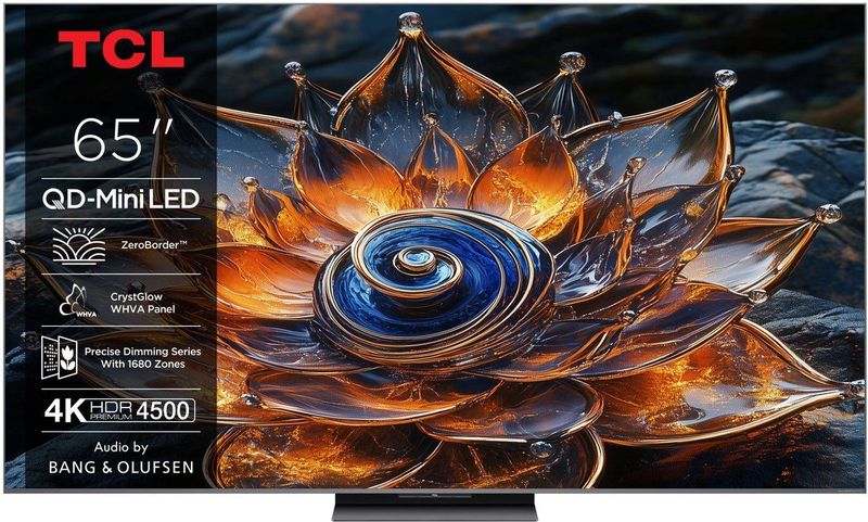 TCL - Q8C - 65 inch - 4K MiniLED - Premium TV - Virtually ZeroBorder Design