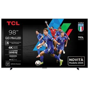 TCL Q6C 98Q6C tv 2,49 m (98") 4K Ultra HD Smart TV Wifi Metallic