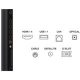 TCL Q6C 65Q6C tv 165,1 cm (65") 4K Ultra HD Smart TV Wifi Metallic