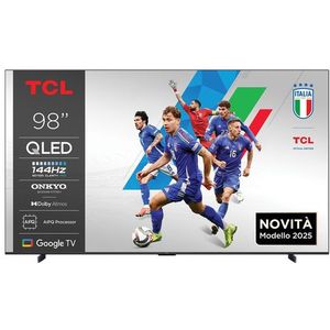 TCL P89K 98P89K tv 2,49 m (98") 4K Ultra HD Smart TV Wifi Metallic 450 cd/m²