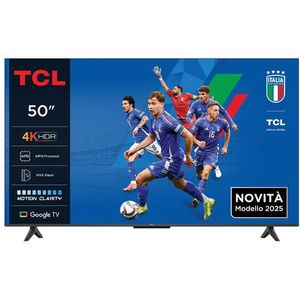 TCL - 50P6K - 4K UHD TV - Zwart - Quantum Dot - Hdr10+