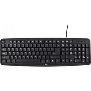 Esperanza TK102 Titanium Wired keyboard - Toetsenbord - Engels - VS - Zwart