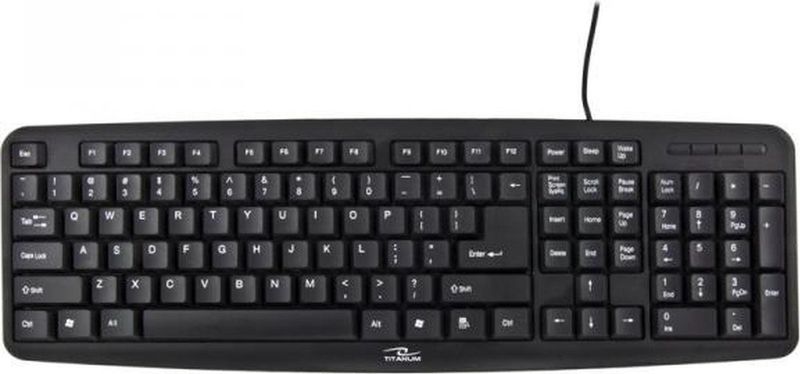 Esperanza TK102 - Toetsenbord - Zwart - Bedraad