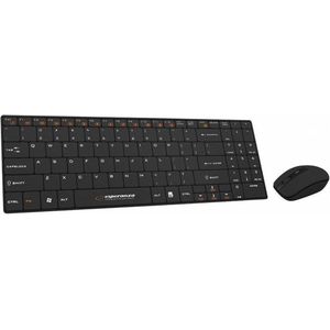 Esperanza - Ek122k - Draadloos Toetsenbord En Muis - Zwart - USB - QWERTY