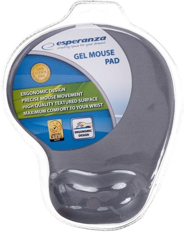 Esperanza - EA145B - Muismat - Blauw - Antislip Onderkant