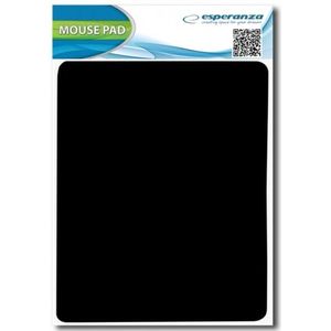 Esperanza - EA145K - Muismat - Zwart - Textiel - 250mm x 350mm