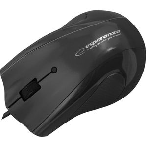 Esperanza EM125K - Wired Mouse Optical USB + GEL MOUSE PAD | 1200 DPI | BLISTER