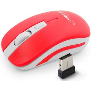 Esperanza EM126WR URANUS - draadloos Mouse Optical USB|NANO Output 2,4 GHz