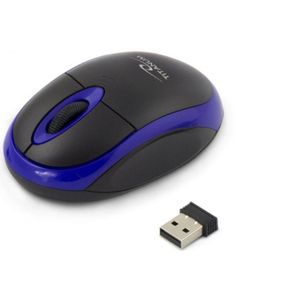 Titanum - Vulture - Draadloze Computermuis - Blauw - 1000dpi