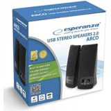 Esperanza Luidsprekers en microfoons merk model Ep119 luidspreker 2.0 Arco