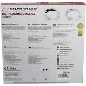 Esperanza - EBS007W - Personenweegschaal - Wit - Elektronisch - 180 kg