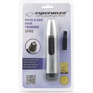 Esperanza - Neushaartrimmer - Zilver